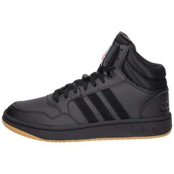 adidas HOOPS 3.0 MID Sneaker in schwarz