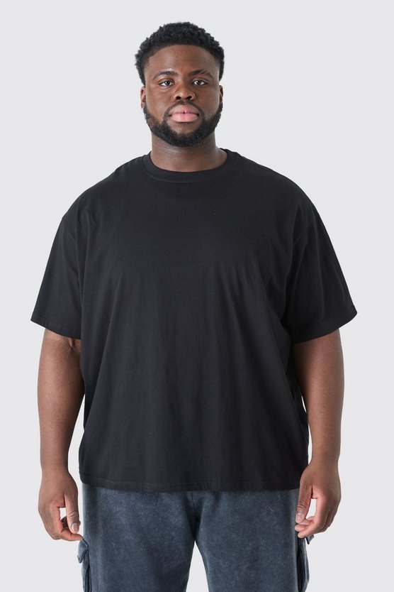 Plus 2er-Pack Oversize T-Shirts