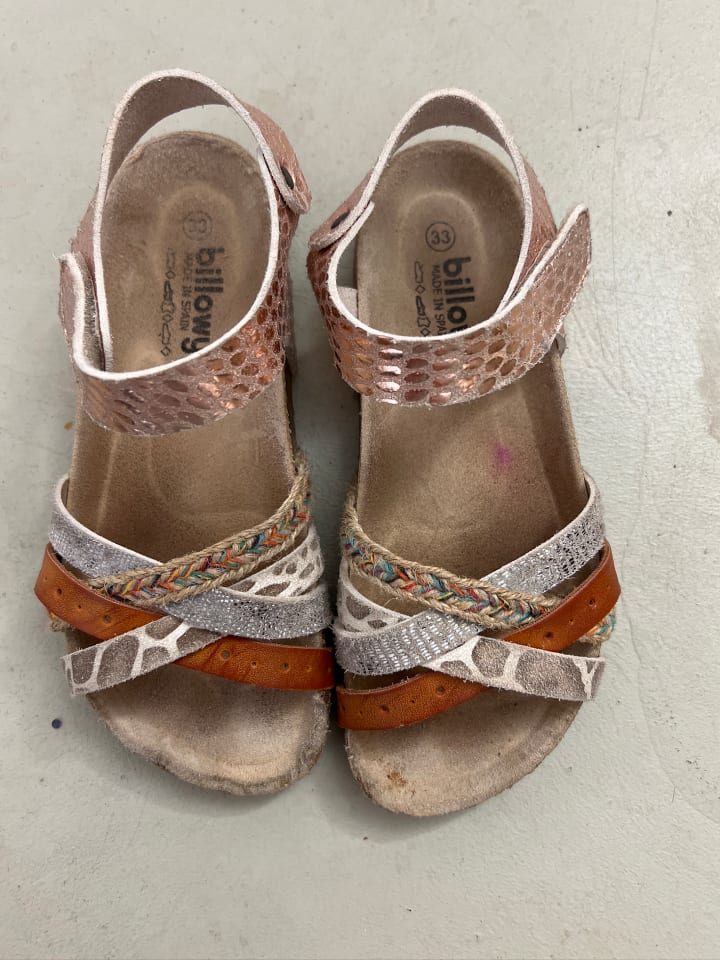 billowy Sandalen in Rosa/ Bunt günstig kaufen 33