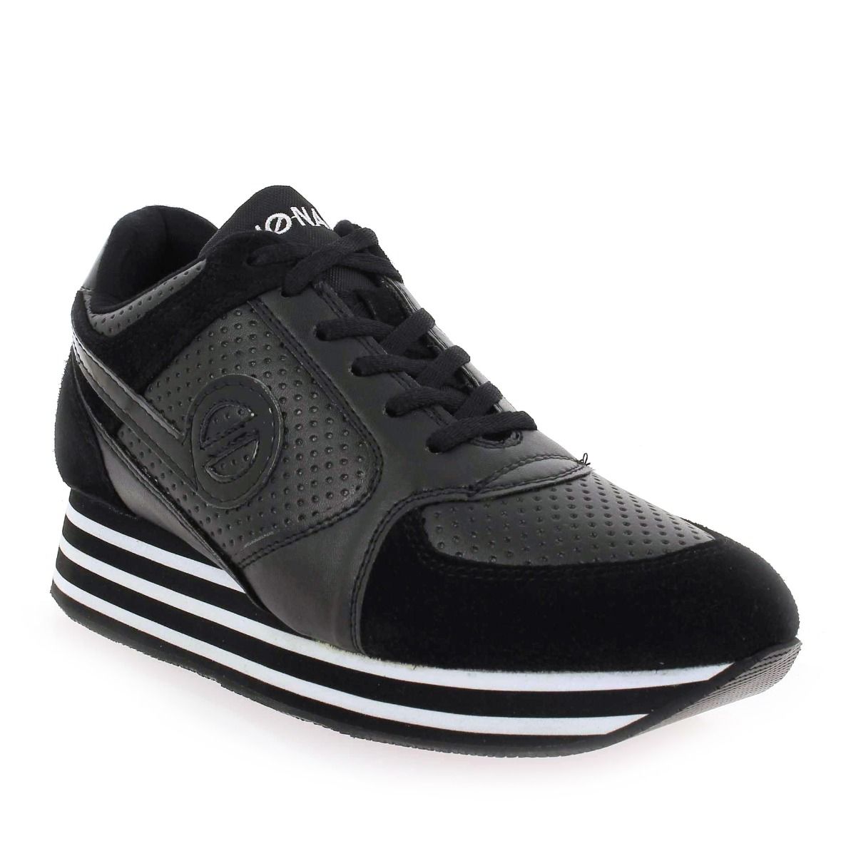 No Name  PARKO JOGGER NAP PERF - Noir