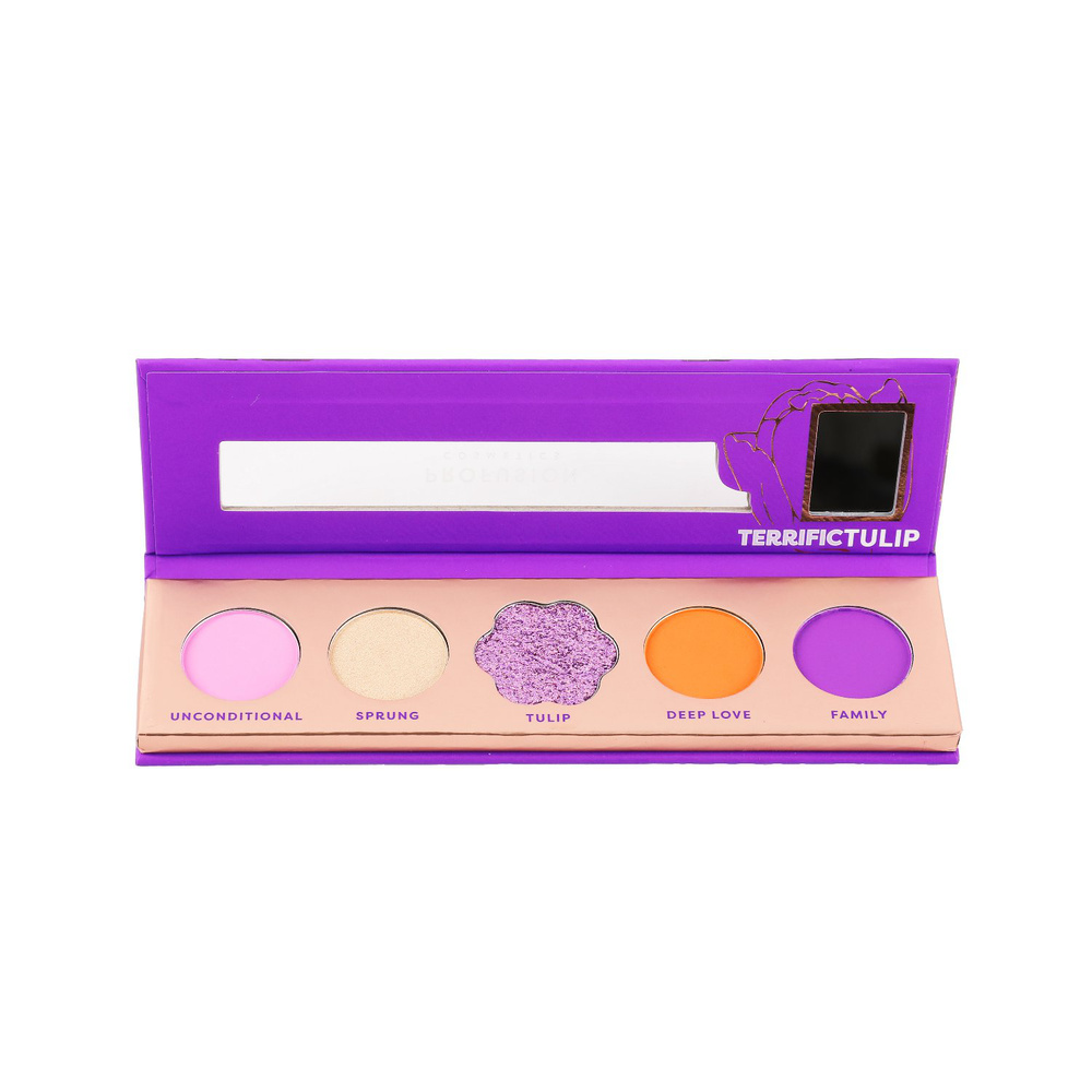 Profusion Cosmetics Palette Yeux Blooming Hues Terrific Tulip  5 teintes Palette de fards à paupières