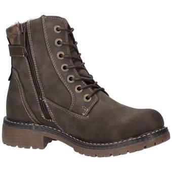 Puccetti Schnür Boots in braun