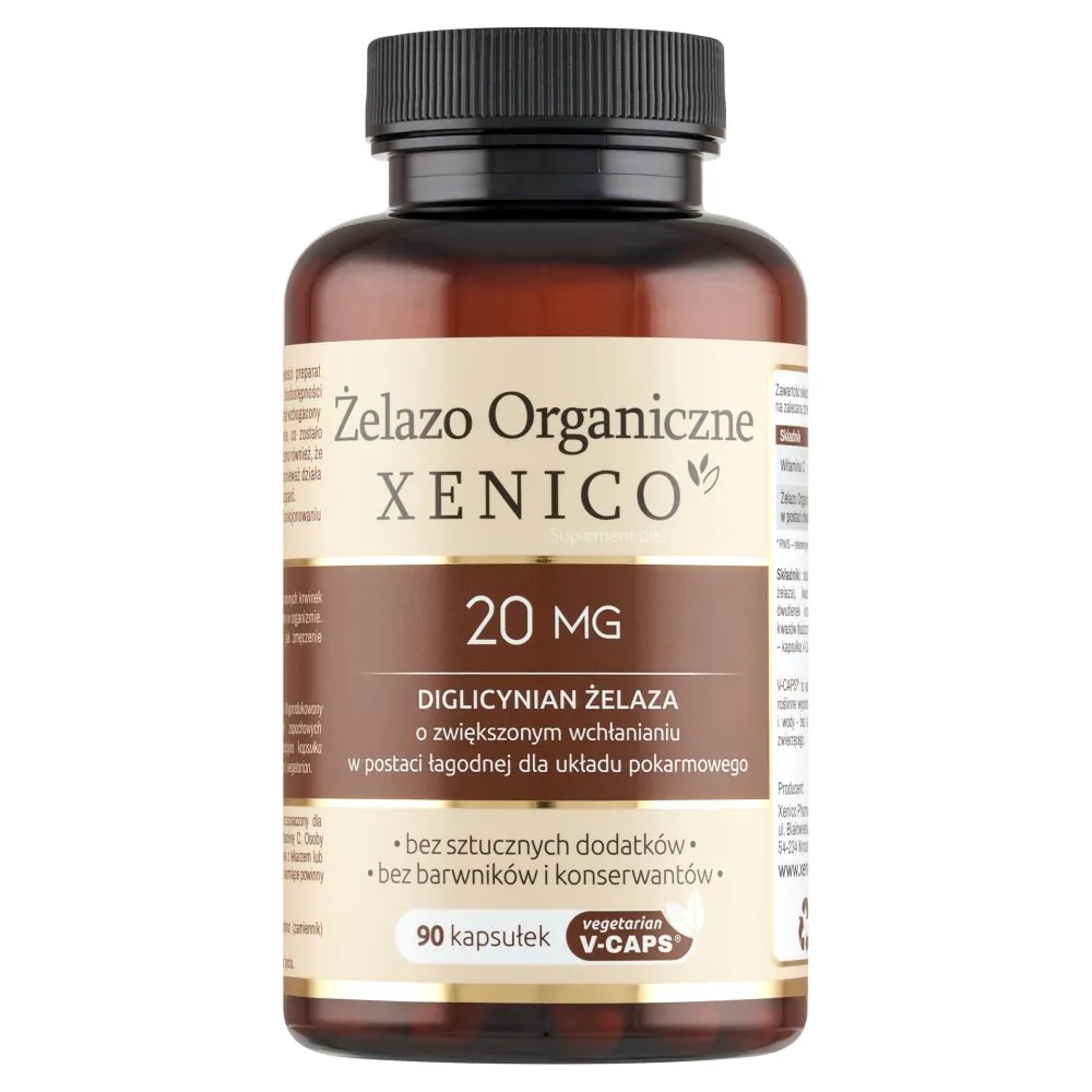 Xenico organsko željezo, kapsule
