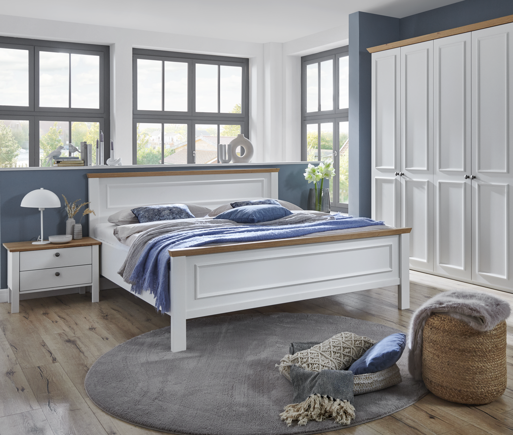 Disselkamp Luxus Doppelbett Charleston 180 x 200 cm