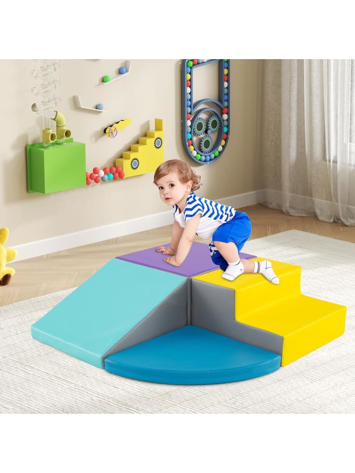 COSTWAY 4 TLG. Schaumstoffbausteine in Bunt günstig kaufen onesize