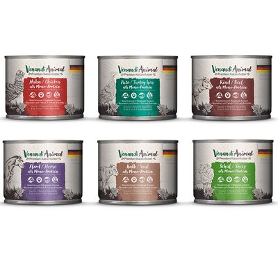 Mixpack Venandi Animal 6 x 200 g