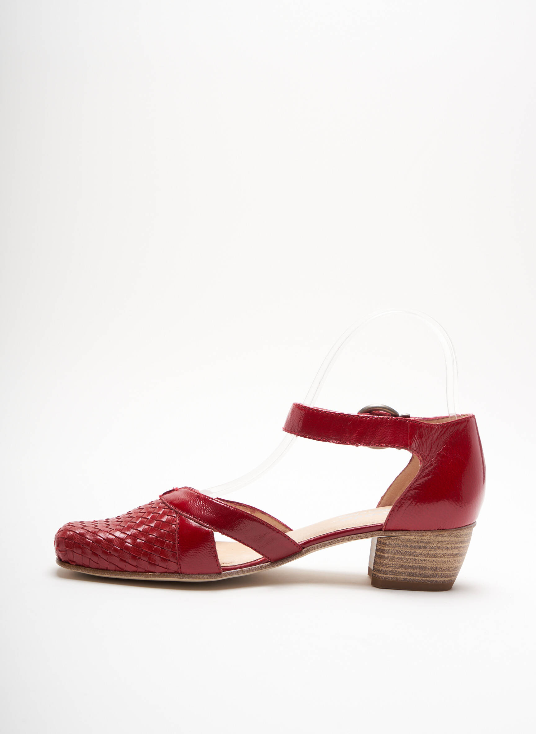 Moova Sandales Nu Pieds Femme couleur rouge