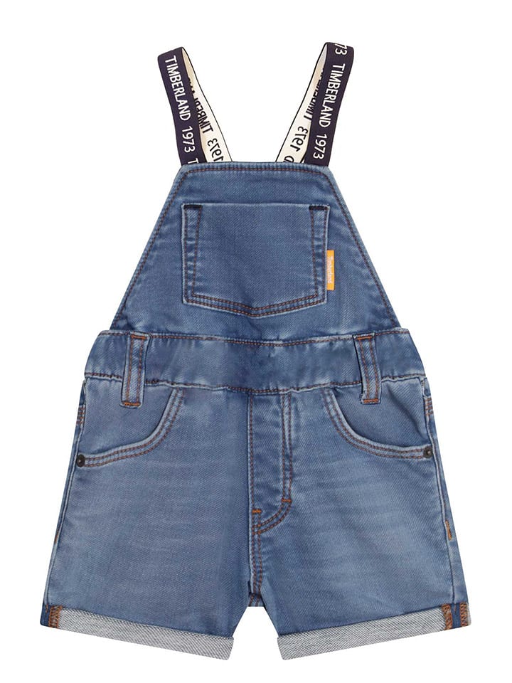 Timberland Jeans-Latzshorts in Blau günstig kaufen