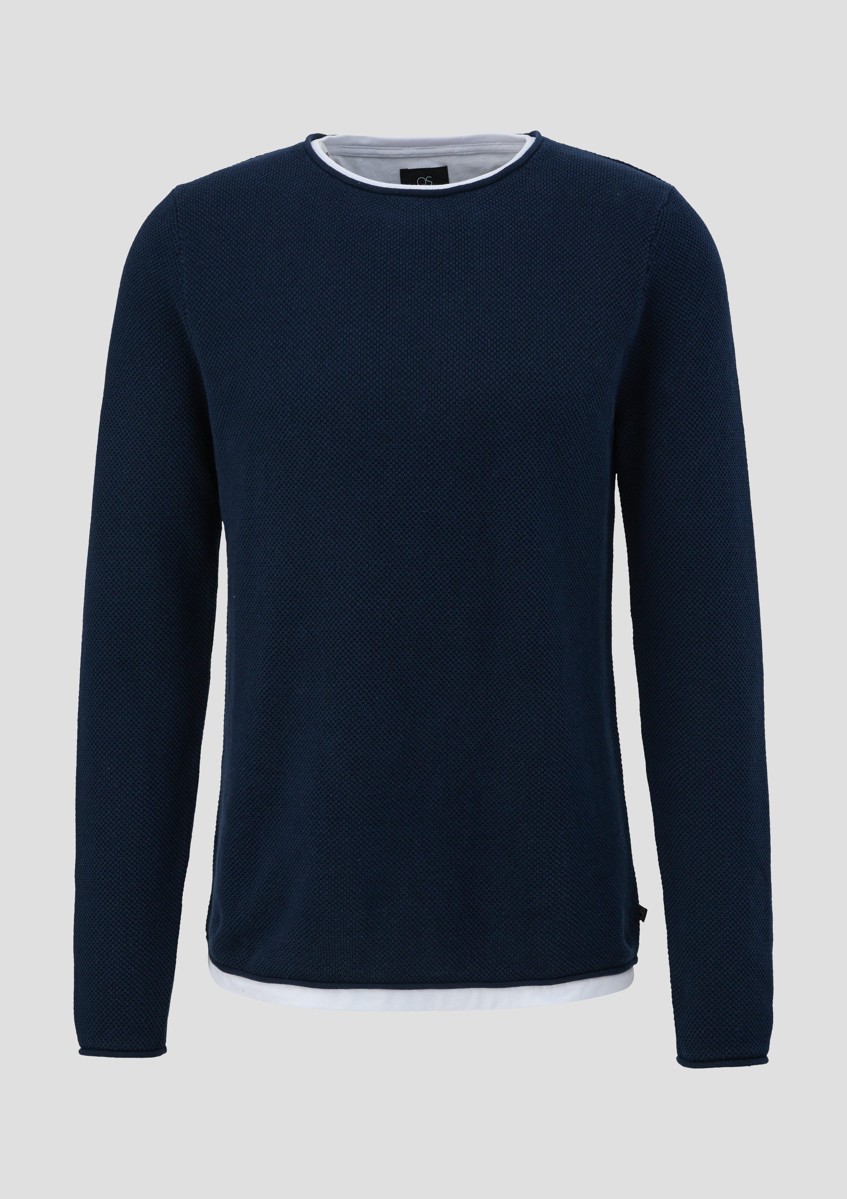 Strickpullover in Layering-Optik  2144399-5884