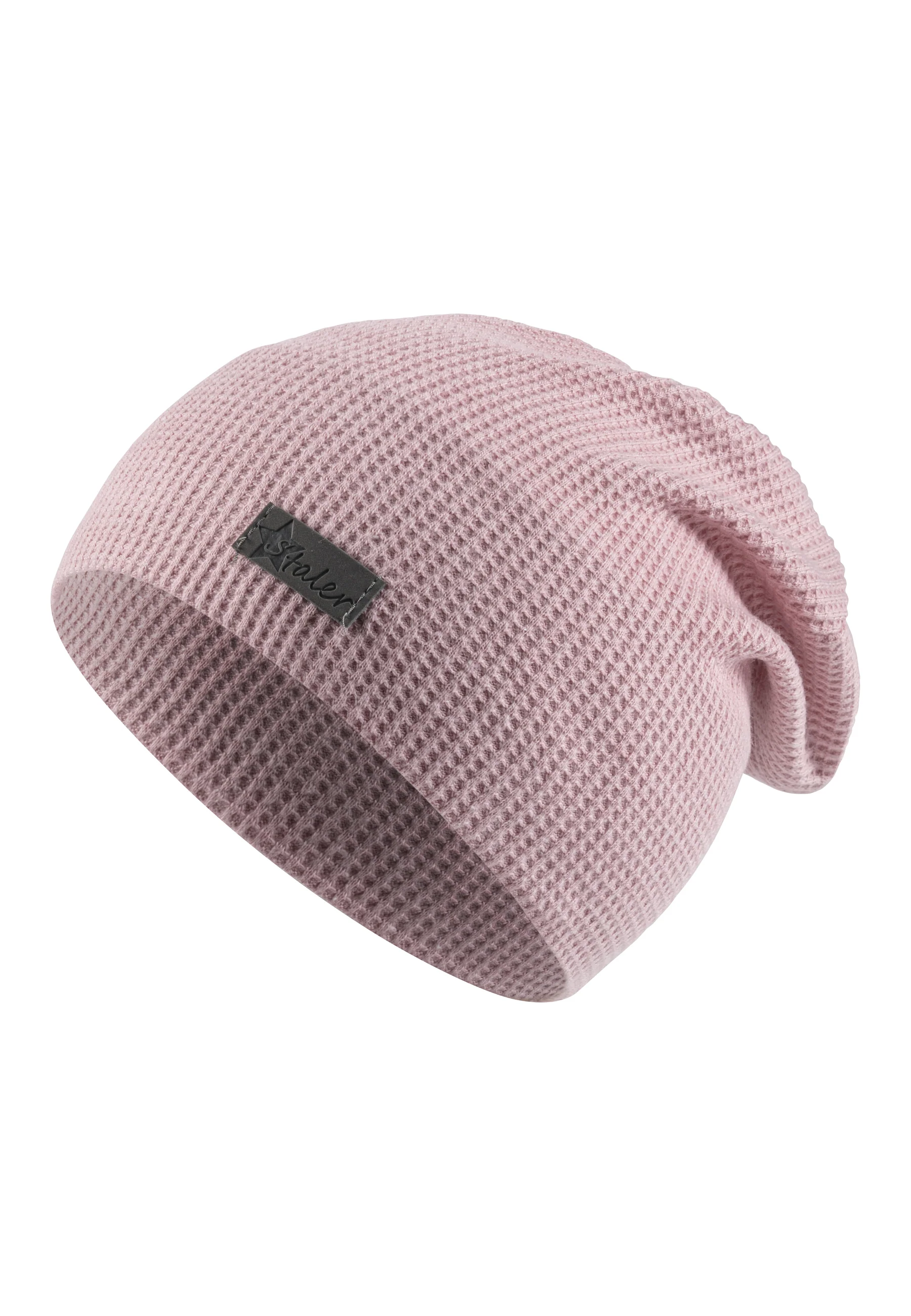 Beanie Uni mit Logo Patch in verschiedenen Farben