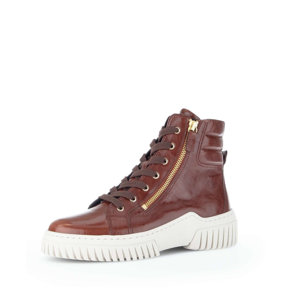 Gabor fashion Schnürstiefelette braun