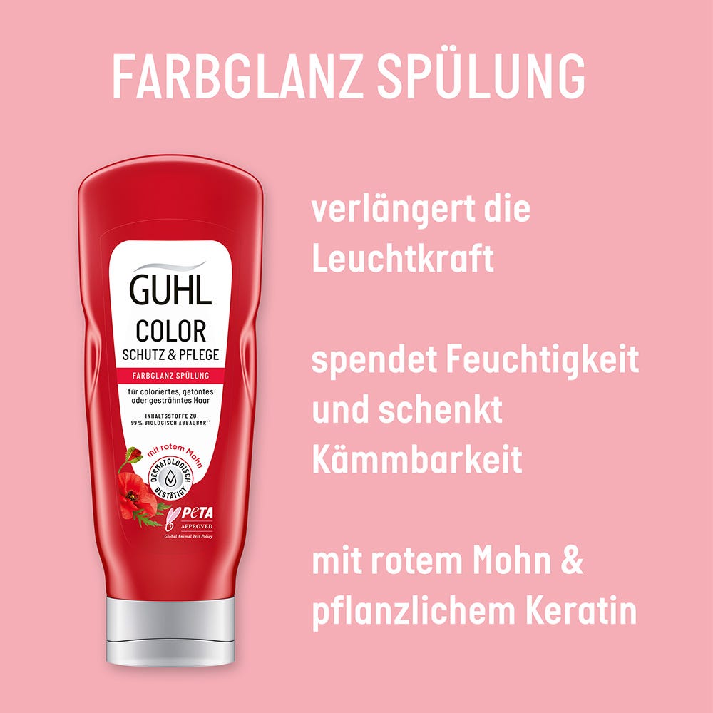 Guhl Color Schutz & Pflege Fabrschutz Spülung 200 ml