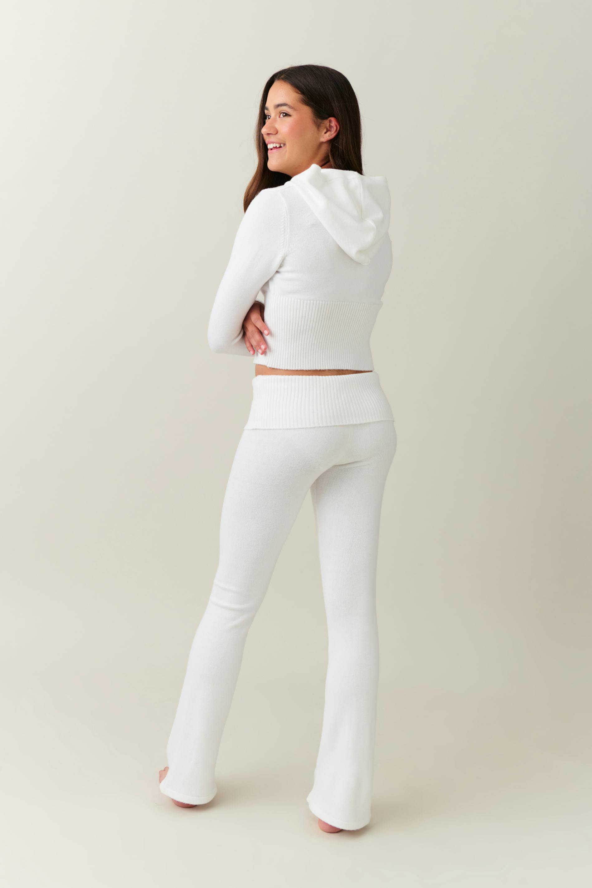 Knitted yoga pants