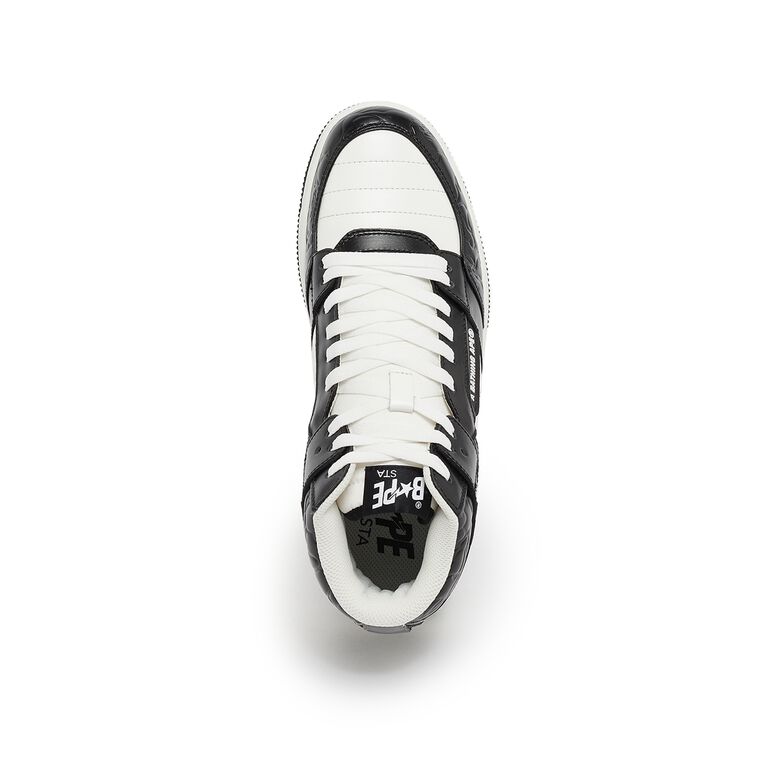 A Bathing Ape Wmns Sta 88 Mid #1 L Black