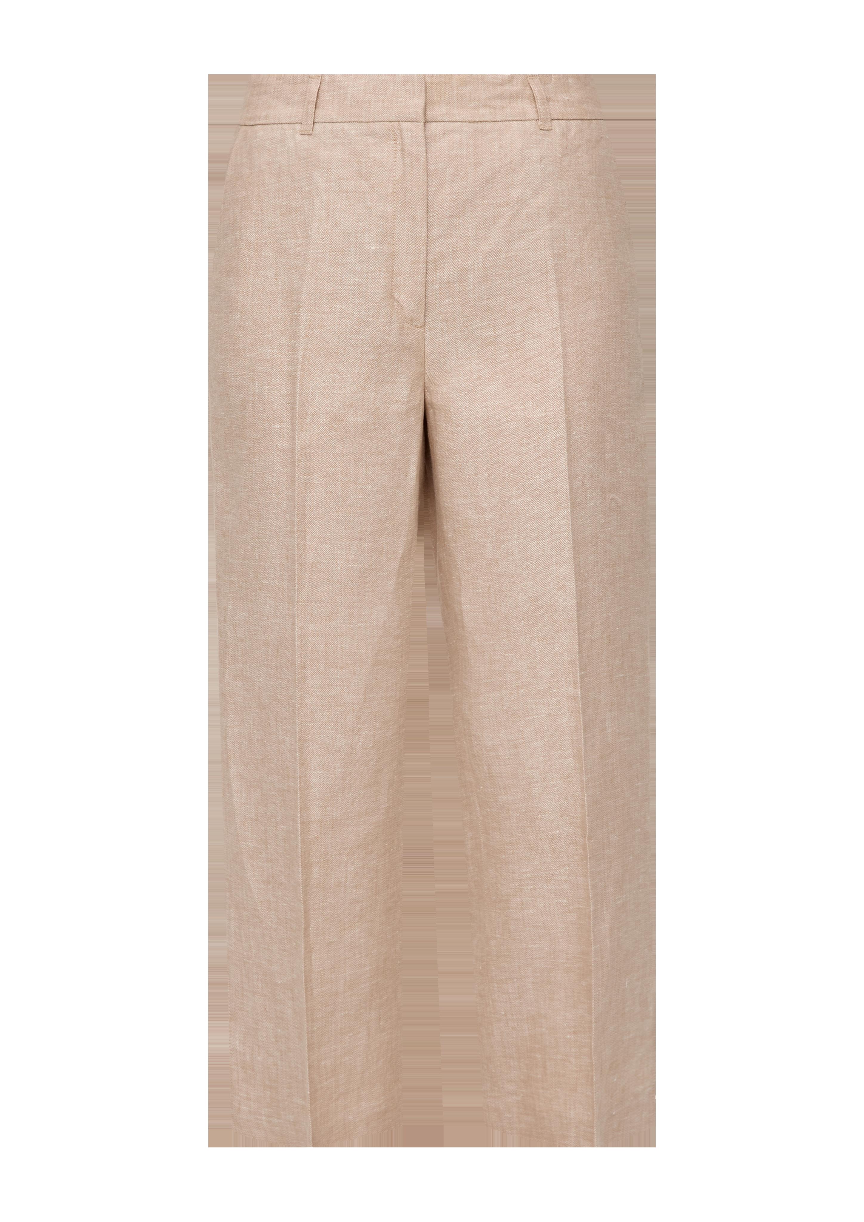 Regular: Herringbone-Hose aus Leinen  2130935-84W1