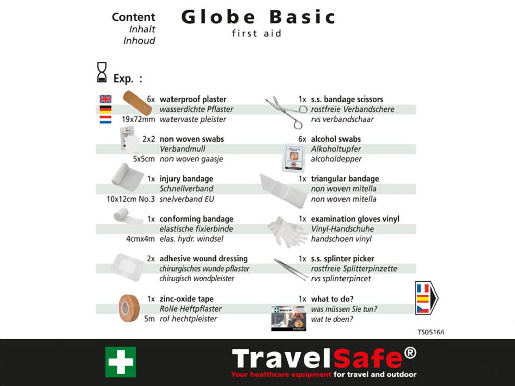 Travelsafe Globe Basic Erste-Hilfe-Set