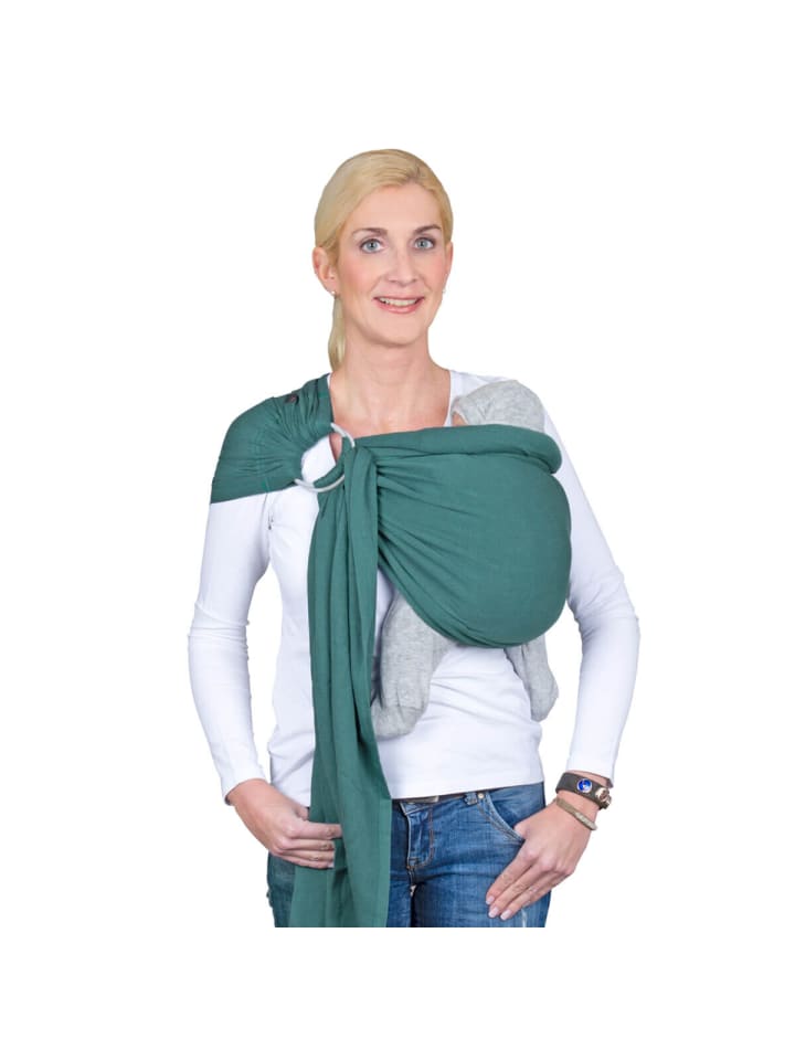 Hoppediz Babytragetuch Ring-Sling ultraleicht in Hamburg forest günstig kaufen 70 x 200 cm