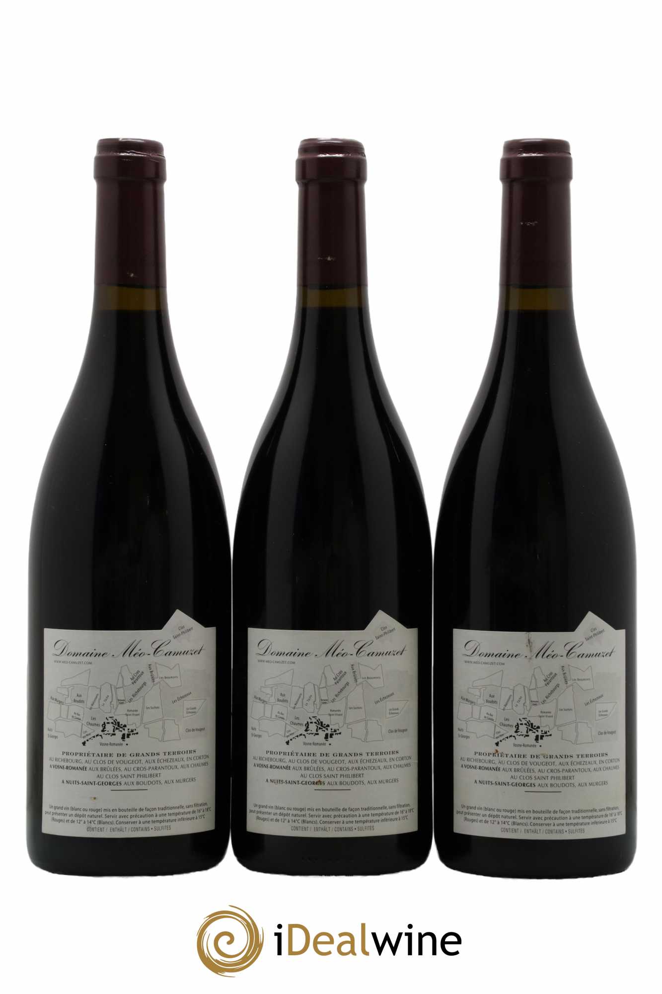 Corton Grand Cru La Vigne au Saint Méo-Camuzet (Domaine)  2015 - Lot de 3 Bouteilles