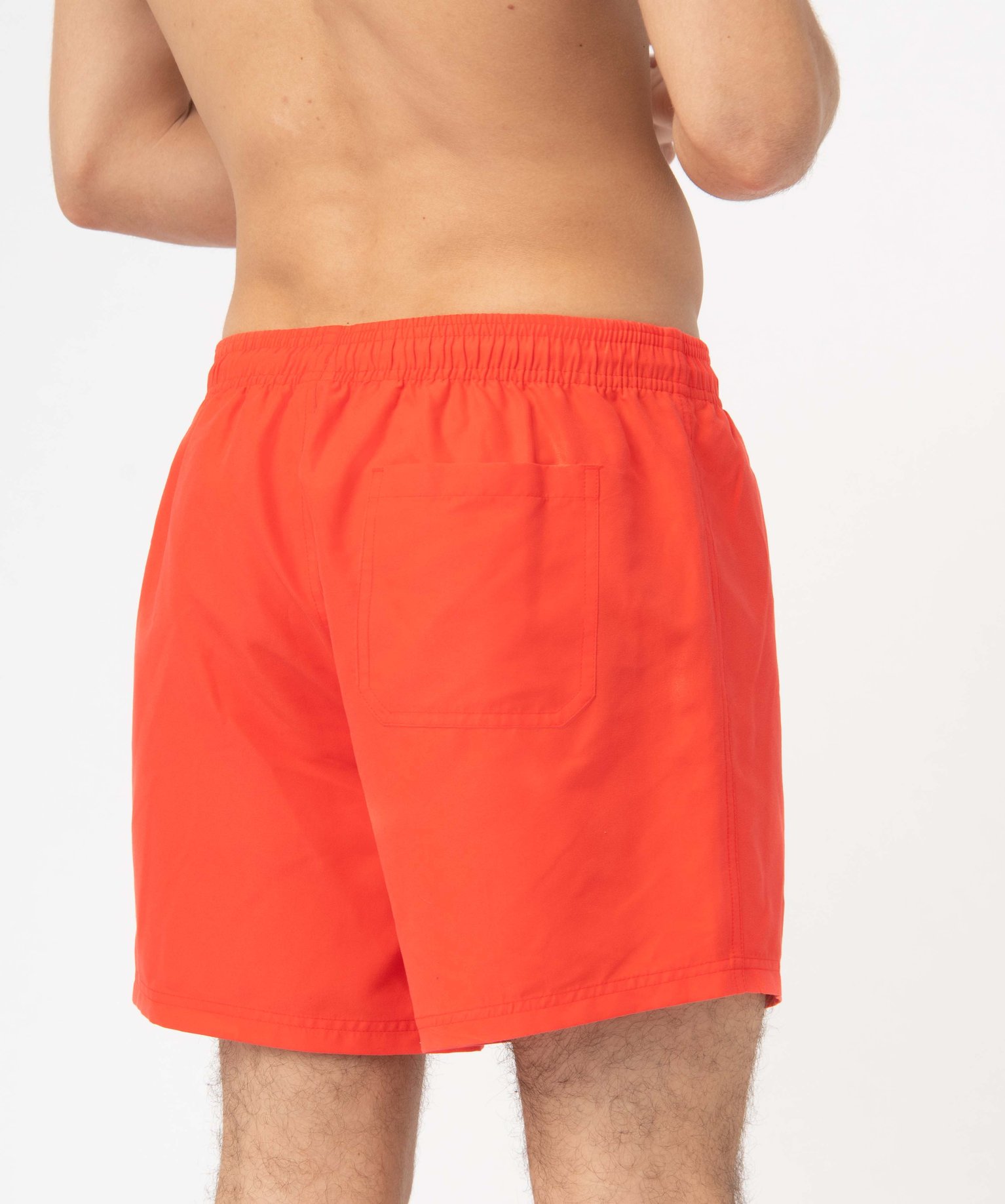Short de bain homme uni orange | GEMO