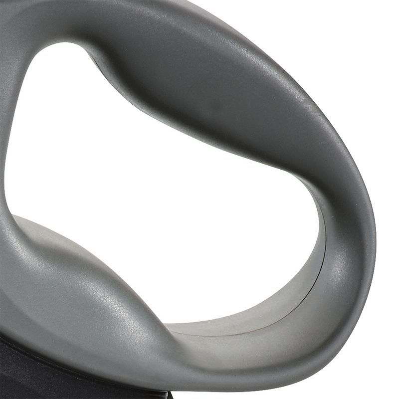 flexi GIANT Gurt-Leine S/M - schwarz / neongelb, <25 kg | bitiba