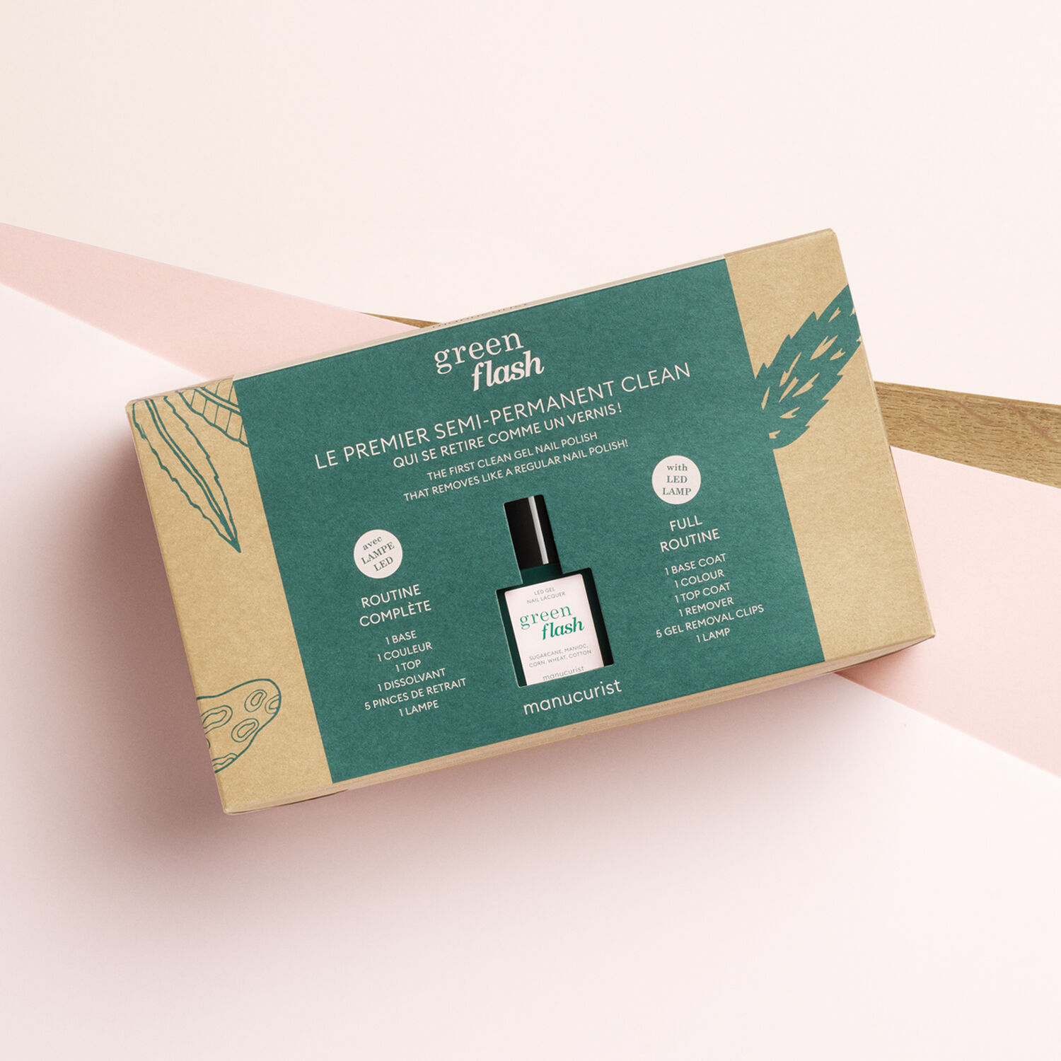 Manucurist Green Flash Coffret Hortencia