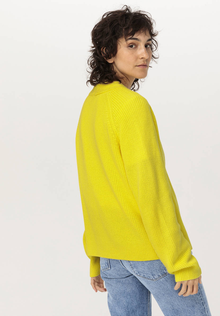 Strickjacke aus reiner Bio-Baumwolle