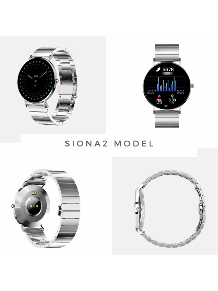 XCOAST Smartwatch  SIONA 2 Minimalist Silver günstig kaufen onesize