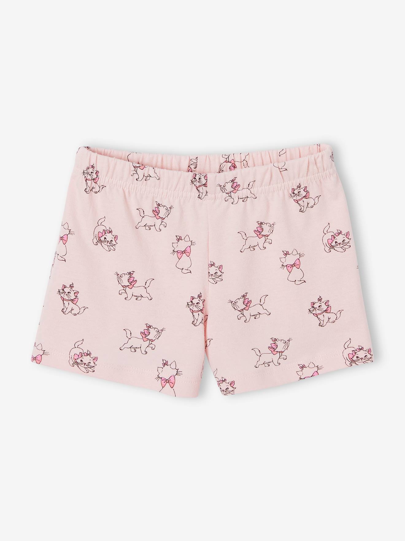 Pyjashort fille DS® Marie les Aristochats rose imprimé