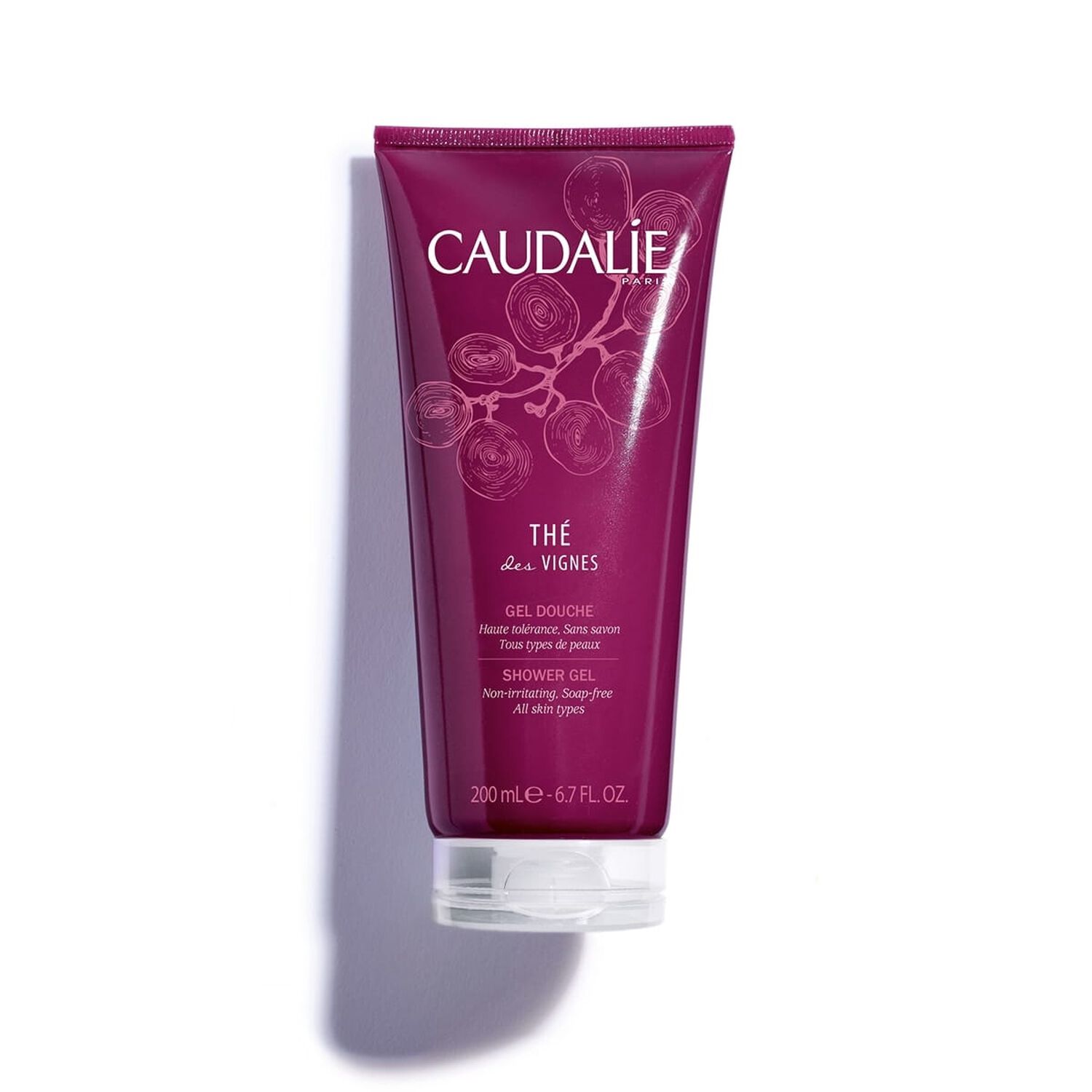 Caudalie Thé Des Vignes Gel Douche Haute Tolérance, Sans Savon