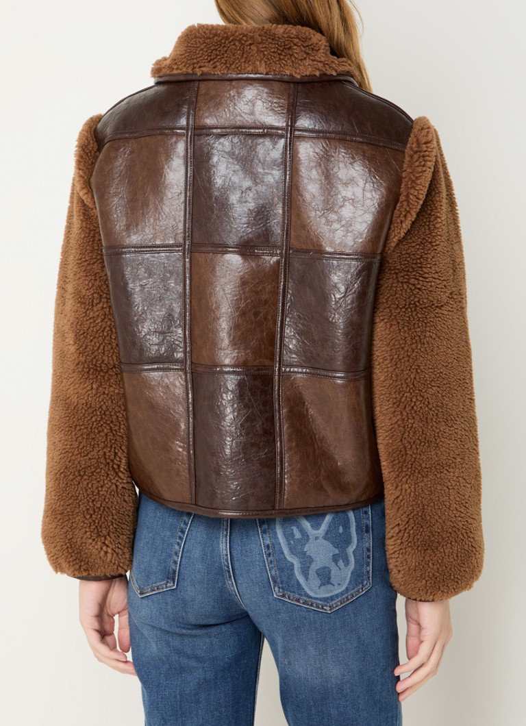 Abrigo de ecopelle Claudie Pierlot Lammy