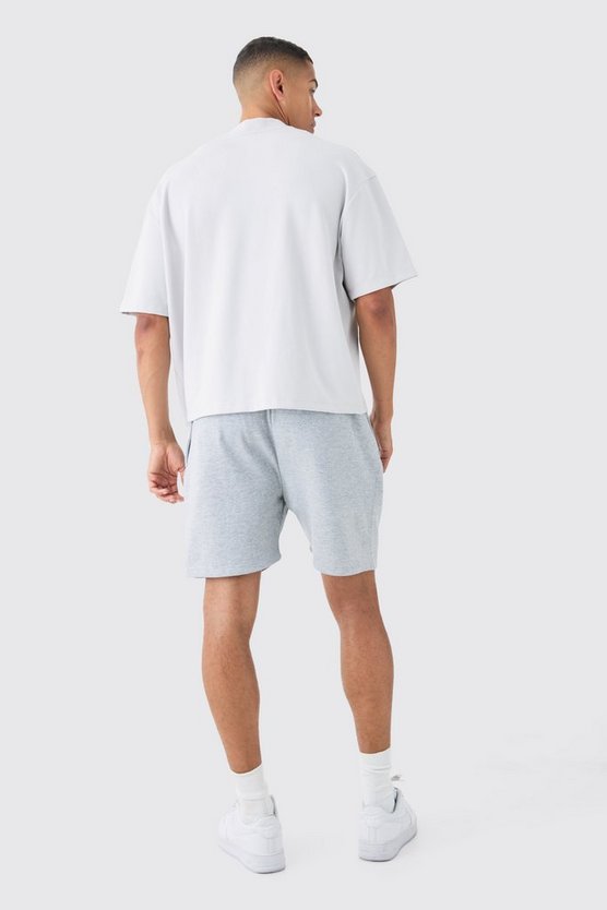 Oversize Jersey-Shorts