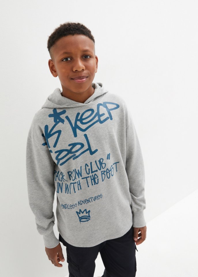 Jungen Kapuzensweatshirt, Oversized