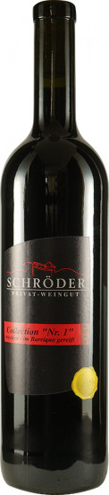 2018 Rotweine Cuvée – im Barrique gereift – Collection „Nr. 1“ trocken - Privat-Weingut Schröder