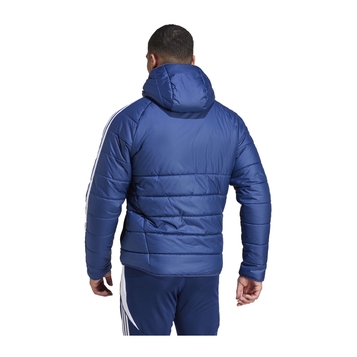 adidas Tiro 24 Winterjacke Blau Weiss