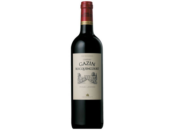 Château Gazin Rocquencourt Rouge 2010 Bordeaux Pessac-Léognan