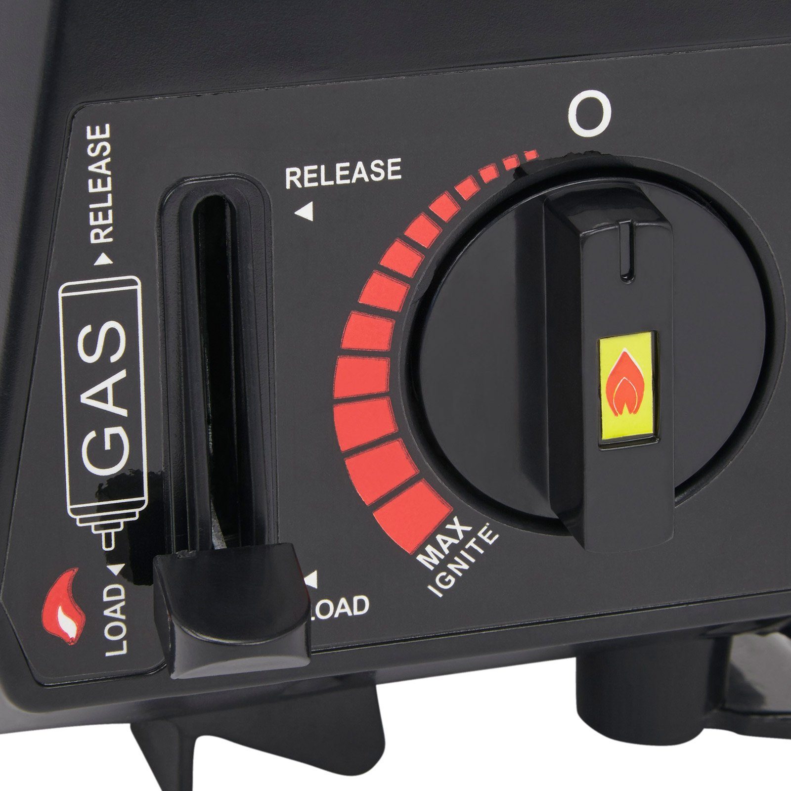 Go System Heizlüfter Heizlüfter Gas Heizstrahler Camping, Vor Zelt Heizung Keramik 1,2 kW