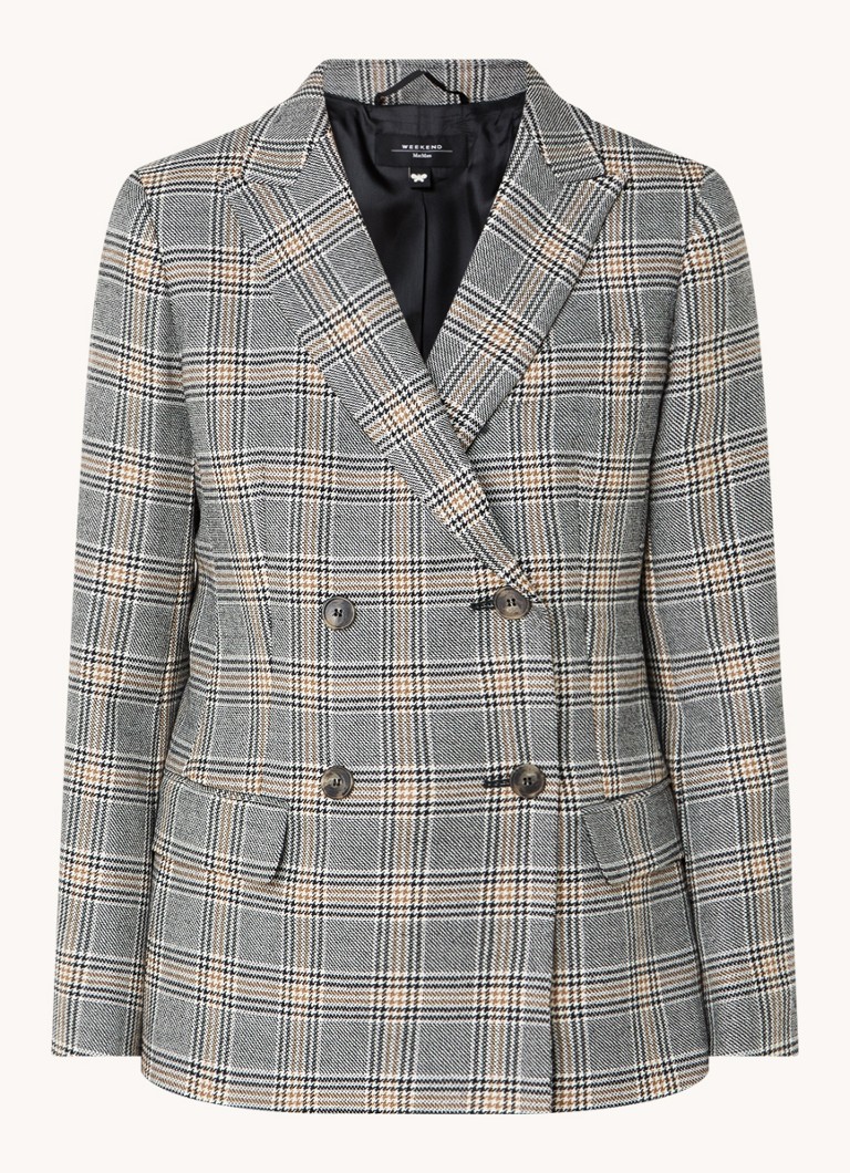 Dvouřadé sako MaxMara Rivolo z panenské vlny s klopami