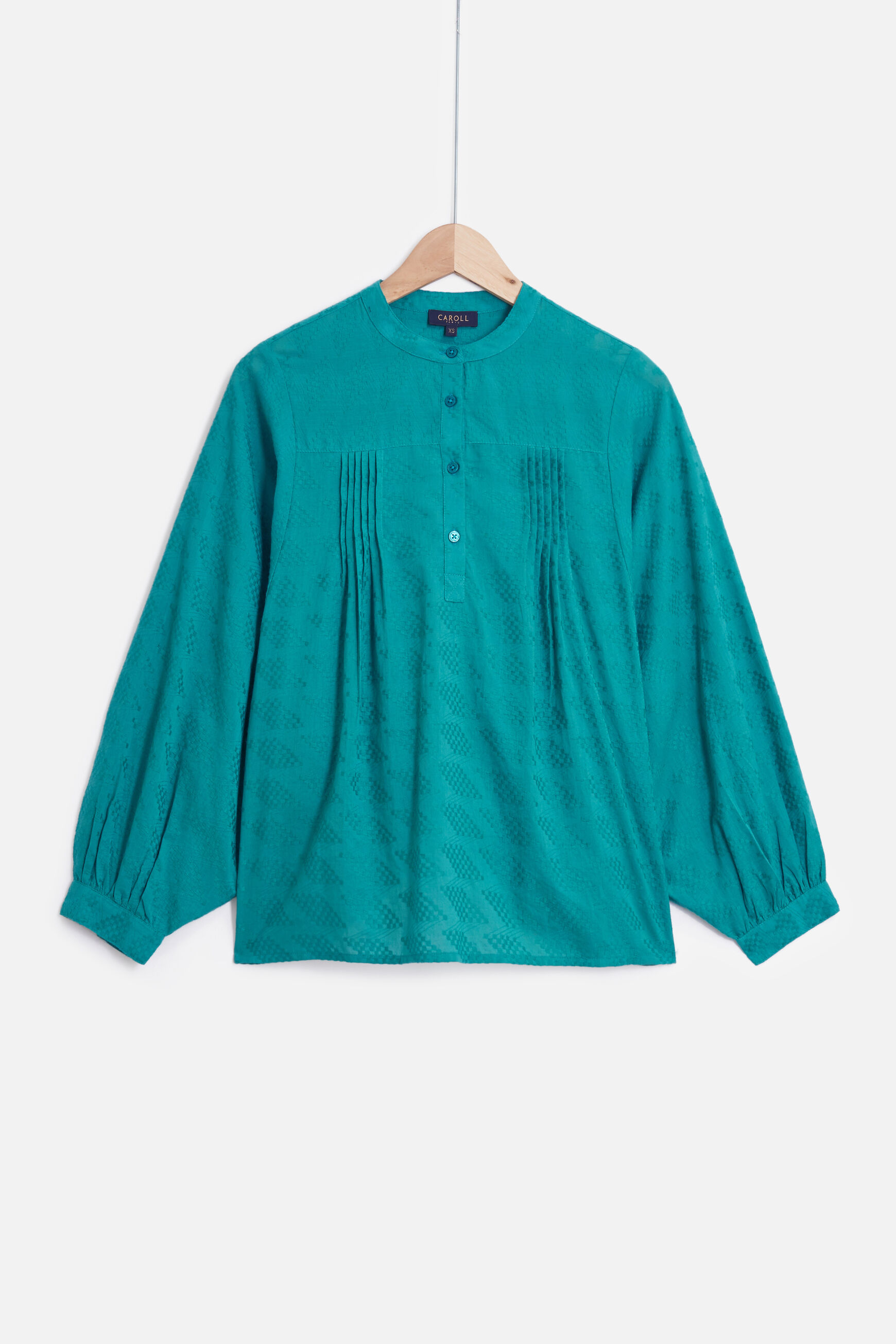 chemise celestine vert menthe femme
