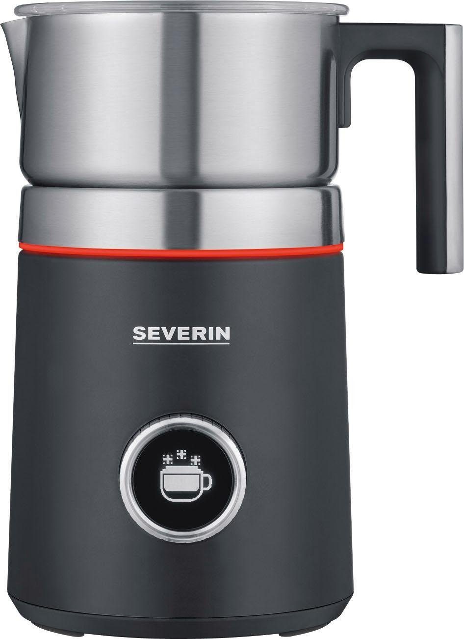 Severin Milchaufschäumer SM 3587 Spuma 700 Plus, 500 W, 13 Programme, komfortable Bedienung, stilvoller 360° LED-Lichtring