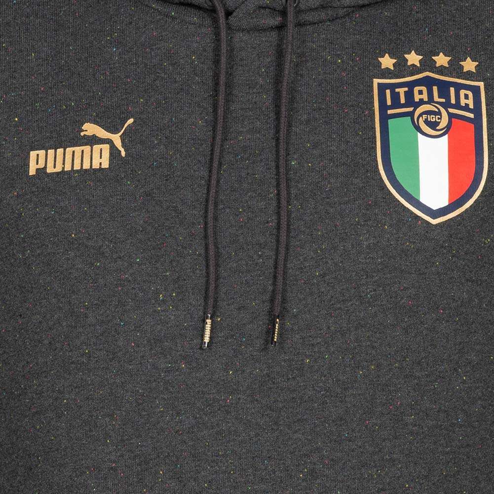 Italien FIGC PUMA FtblCulture Herren Kapuzen Sweatshirt 767136-09