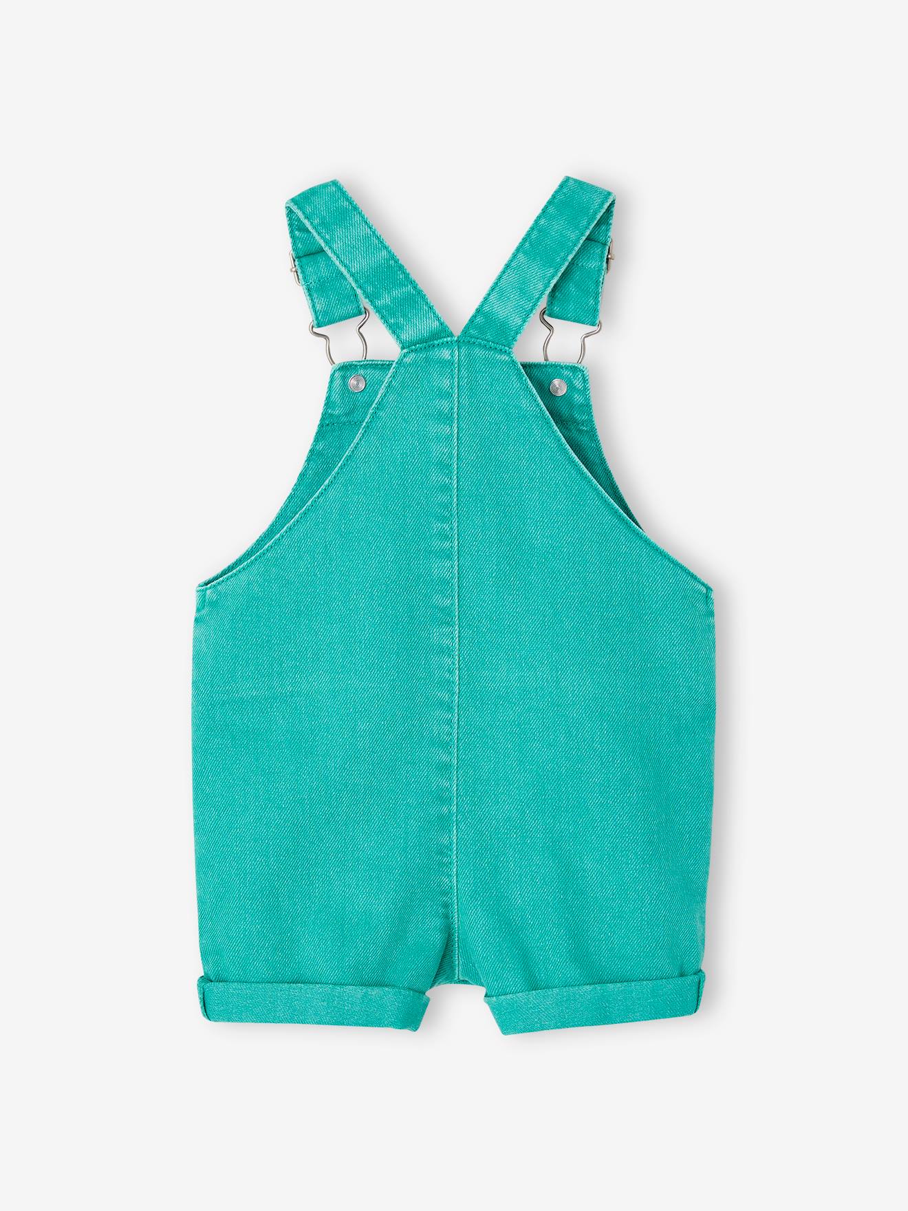 Vertbaudet Baby Latzshorts - wollweiß