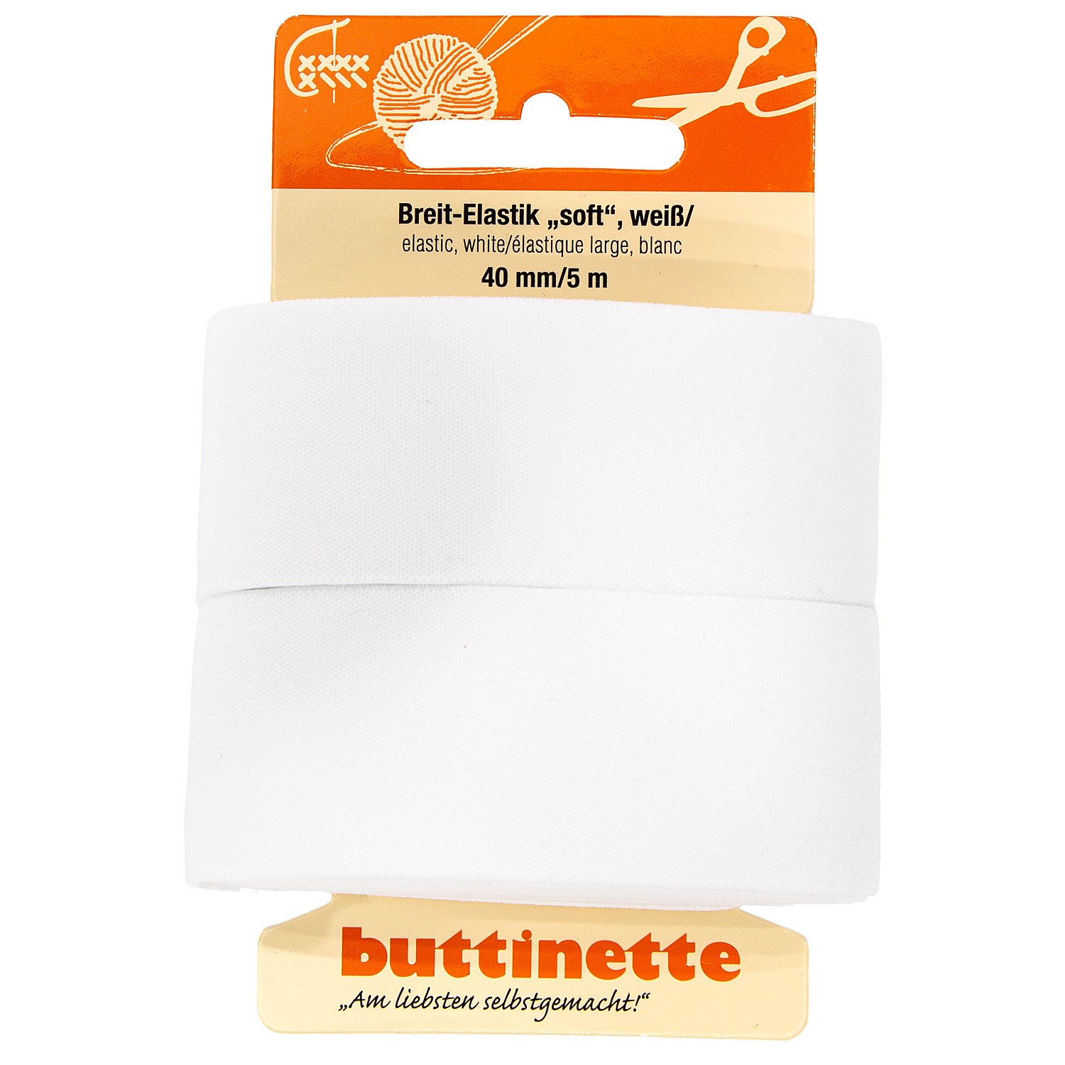 buttinette Soft-Gummiband 