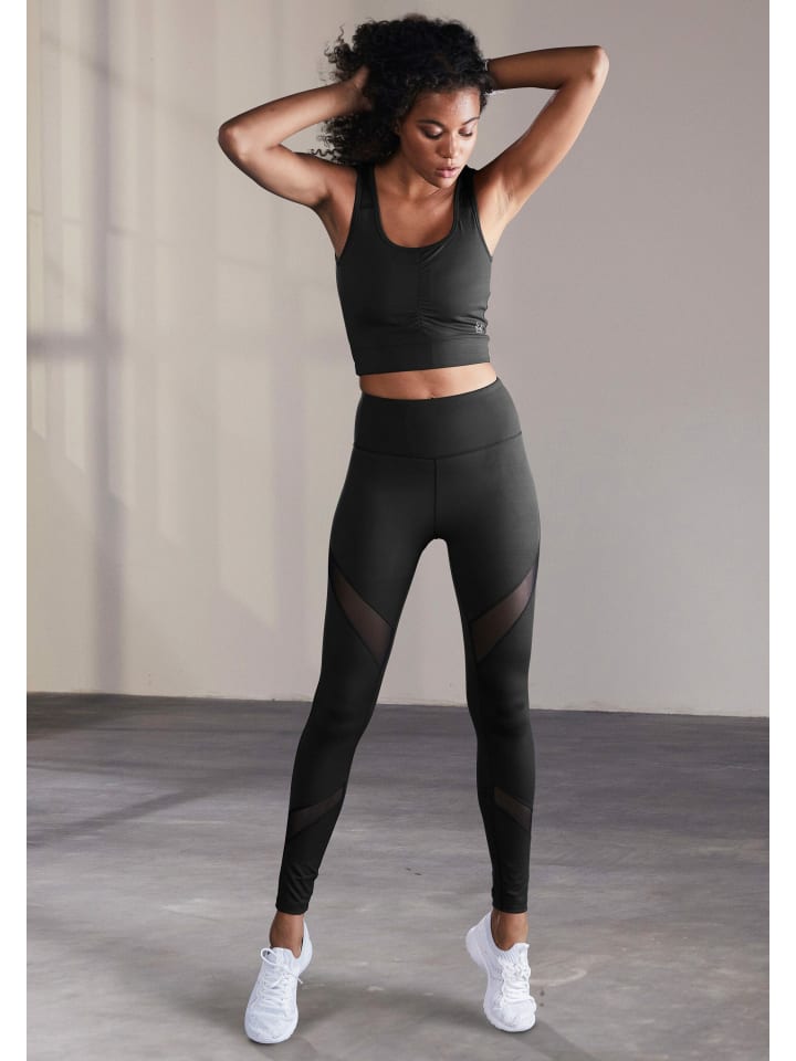 LASCANA ACTIVE Funktionsleggings in schwarz günstig kaufen