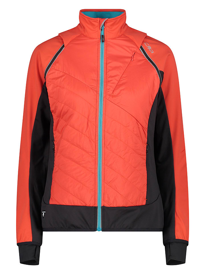 CMP 2in1-Funktionsjacke in Orange/ Schwarz günstig kaufen