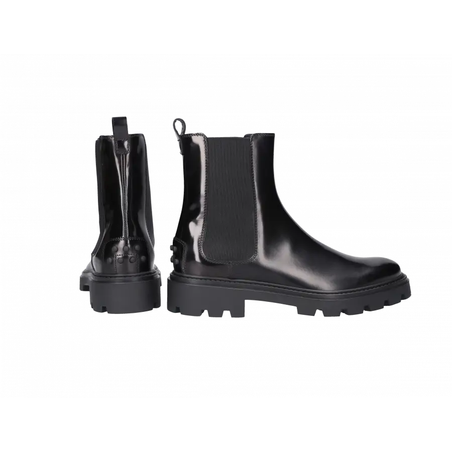 Tod's - Chelsea Boots W08J0 Kalbsleder - schwarz