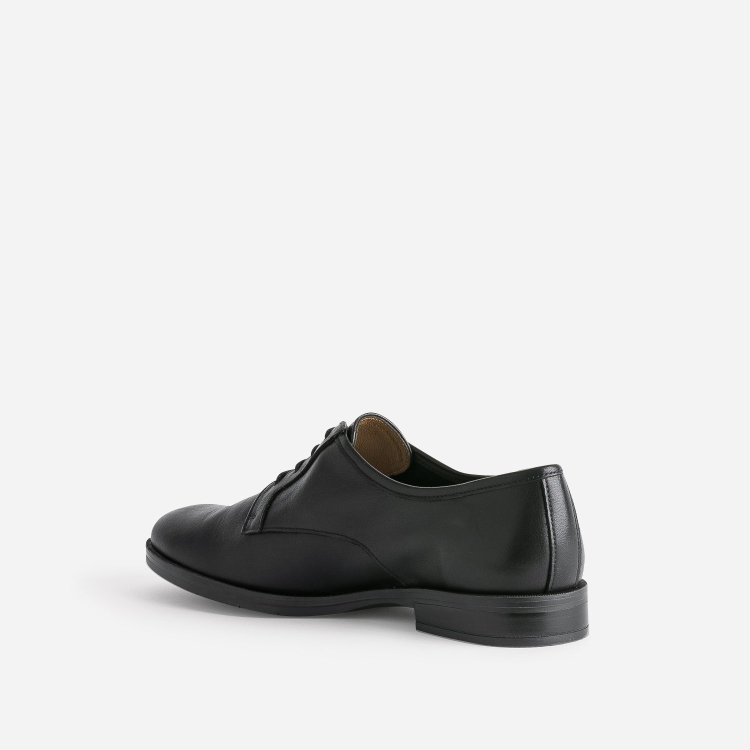 Derby ERAM FLEX noir en cuir