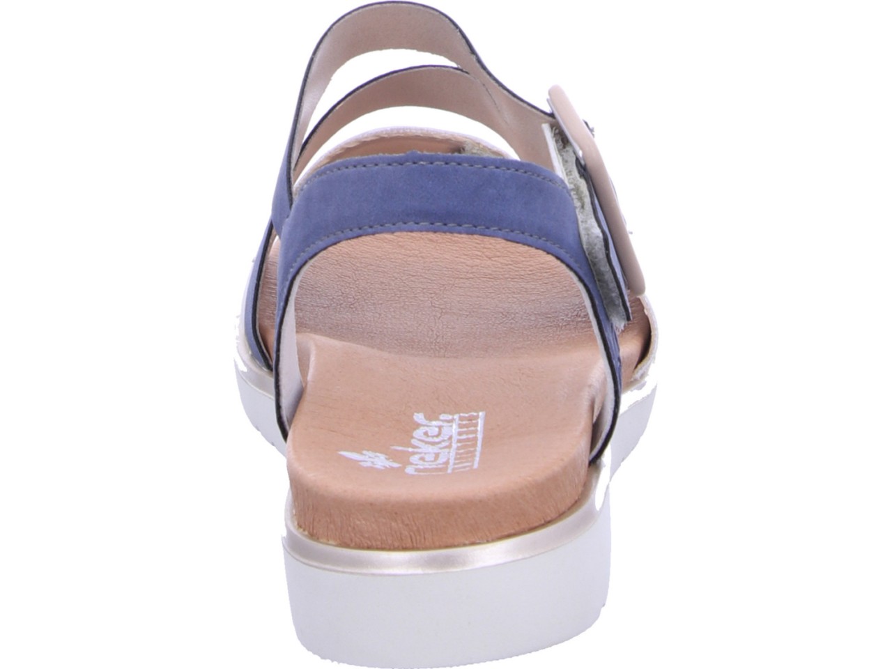 RIEKER Klassische Sandalen blau