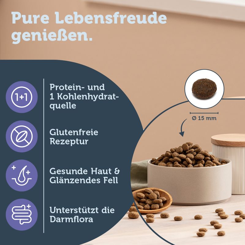 mera pure sensitive Adult Lamm & Reis zu TOP-Preisen | bitiba %