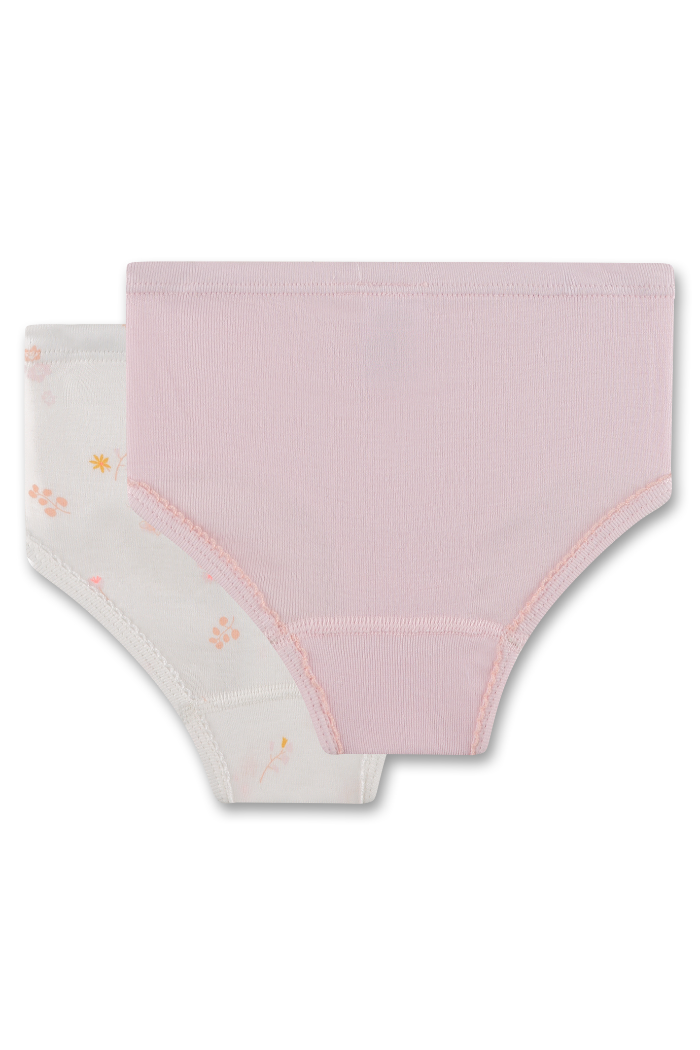 Mädchen-Rioslip (Doppelpack) off-white & rosa