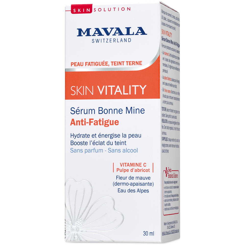 Mavala SKIN VITALITY Sérum Bonne Mine Anti-Fatigue